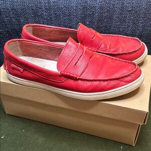 Cole Haan Men's Red Loafers